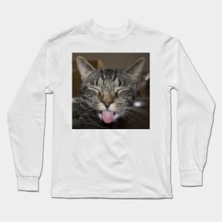 Senpai Cat Long Sleeve T-Shirt